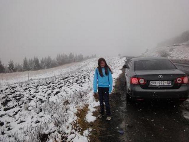 snow in South Africa